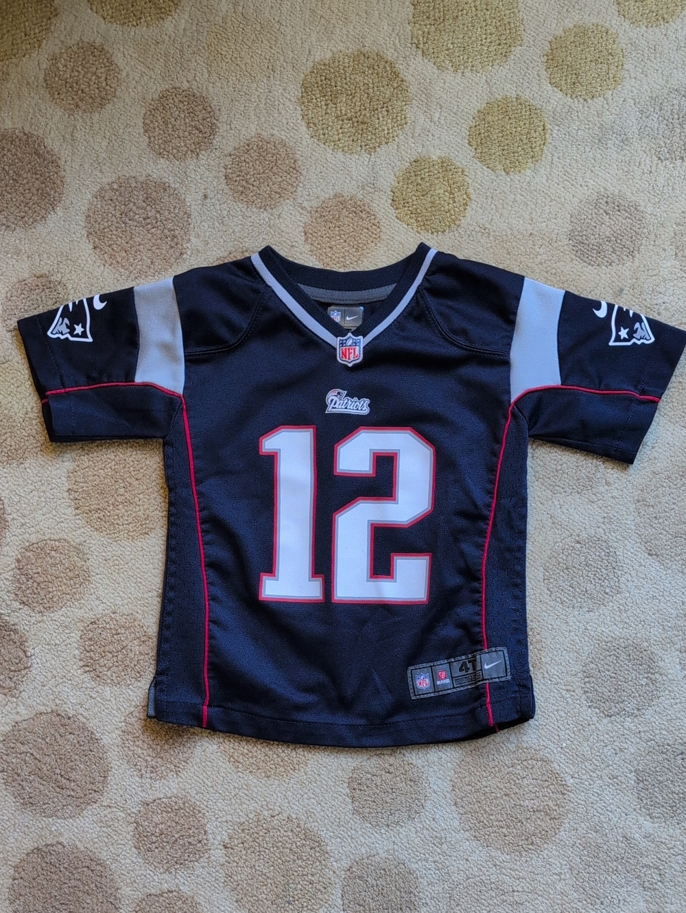 Toddler Patriots Jersey (Brady) Size 4T